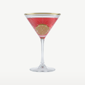Pasabahce Timeless Martiniglas 23 Cl mit goldenem Rand – 4 Stück