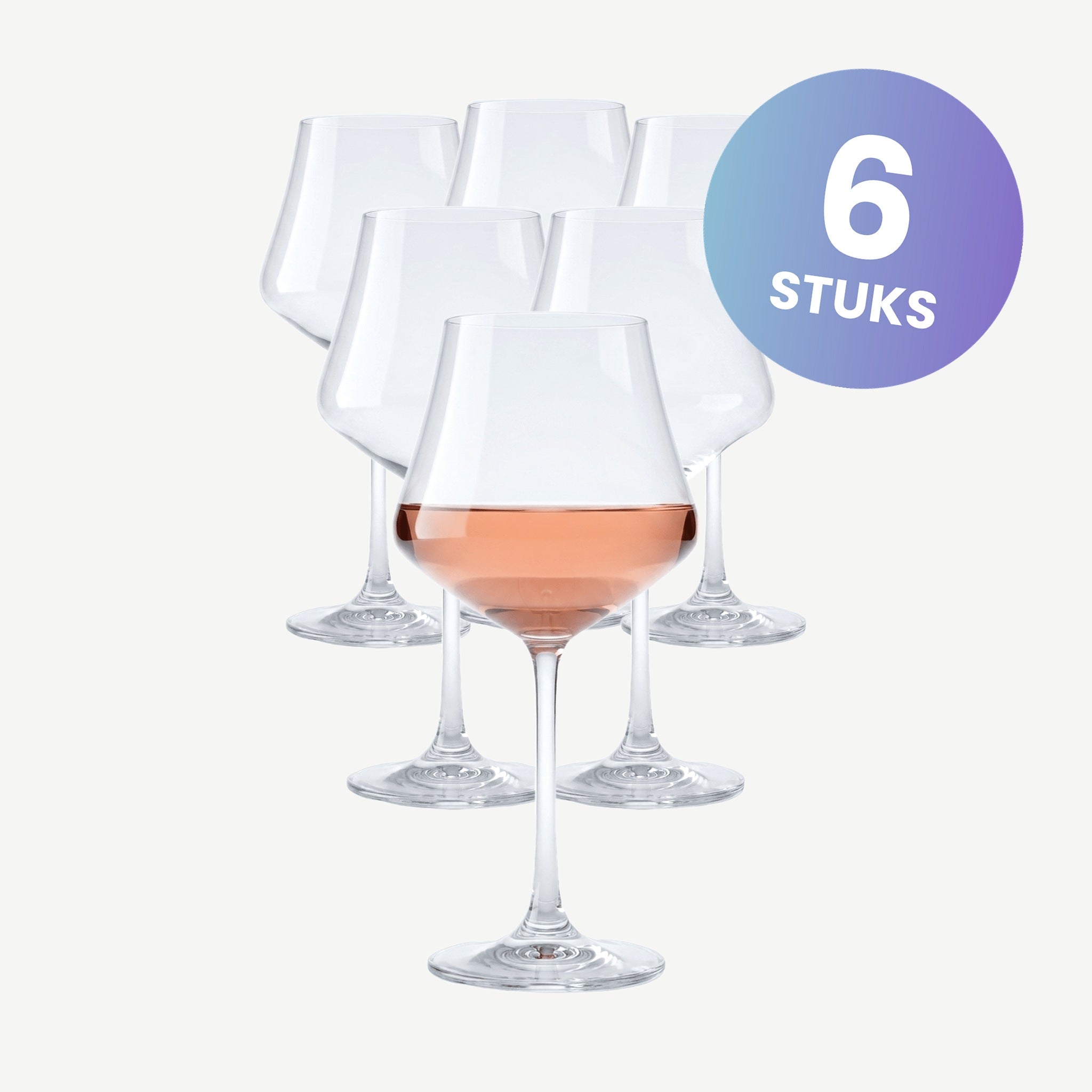 RCR Ego Wijnglas 43 Cl - set van 6 glazen