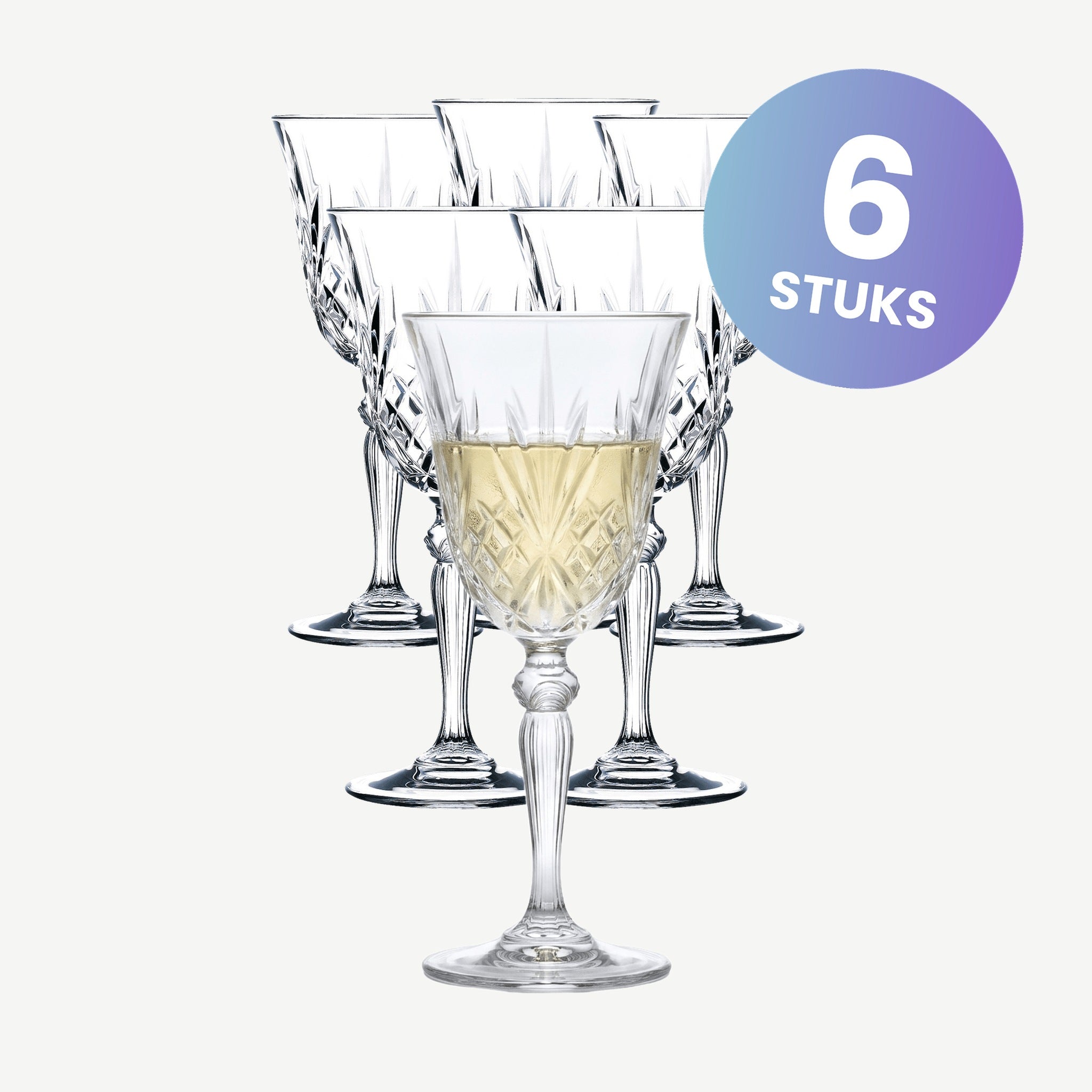 RCR Melodia Wijnglas 28 Cl - set van 6 glazen