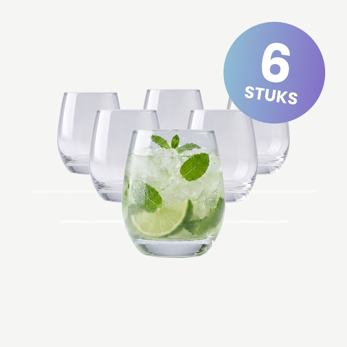 Royal Leerdam L'Esprit Du Vin Tumbler 33 Cl - set van 6 glazen