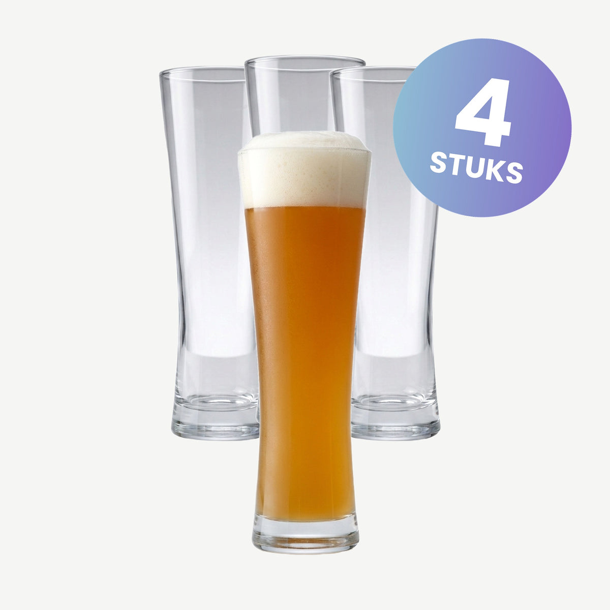 Schott Zwiesel Beer Basic Witbierglas Klein 30 Cl met Maatstreep - set van 4 glazen