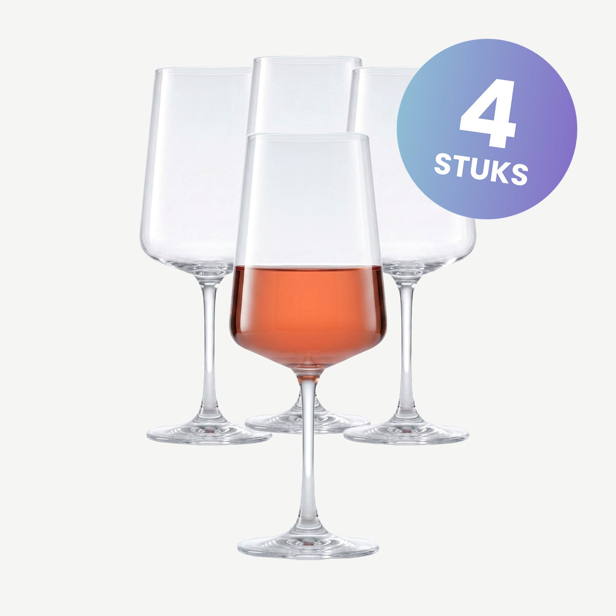 Schott Zwiesel MioVino Rode Wijnglas 50 Cl met Mousseerpunt - set van 4 glazen