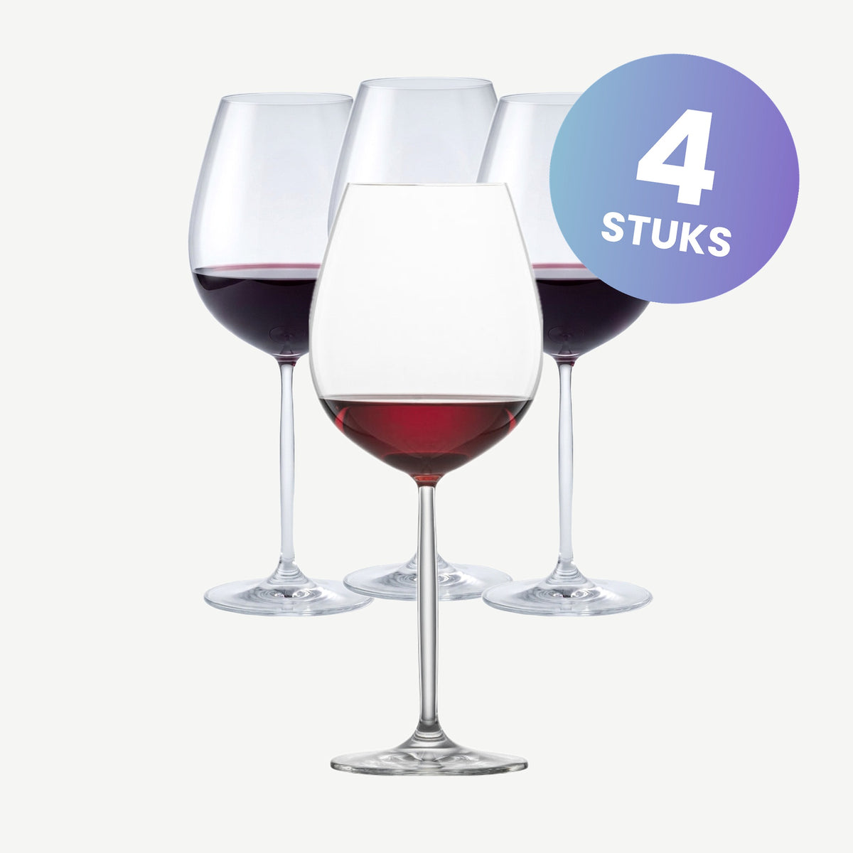 Schott Zwiesel Muse Diva Rode Wijnglas 61,3 Cl - set van 4 glazen