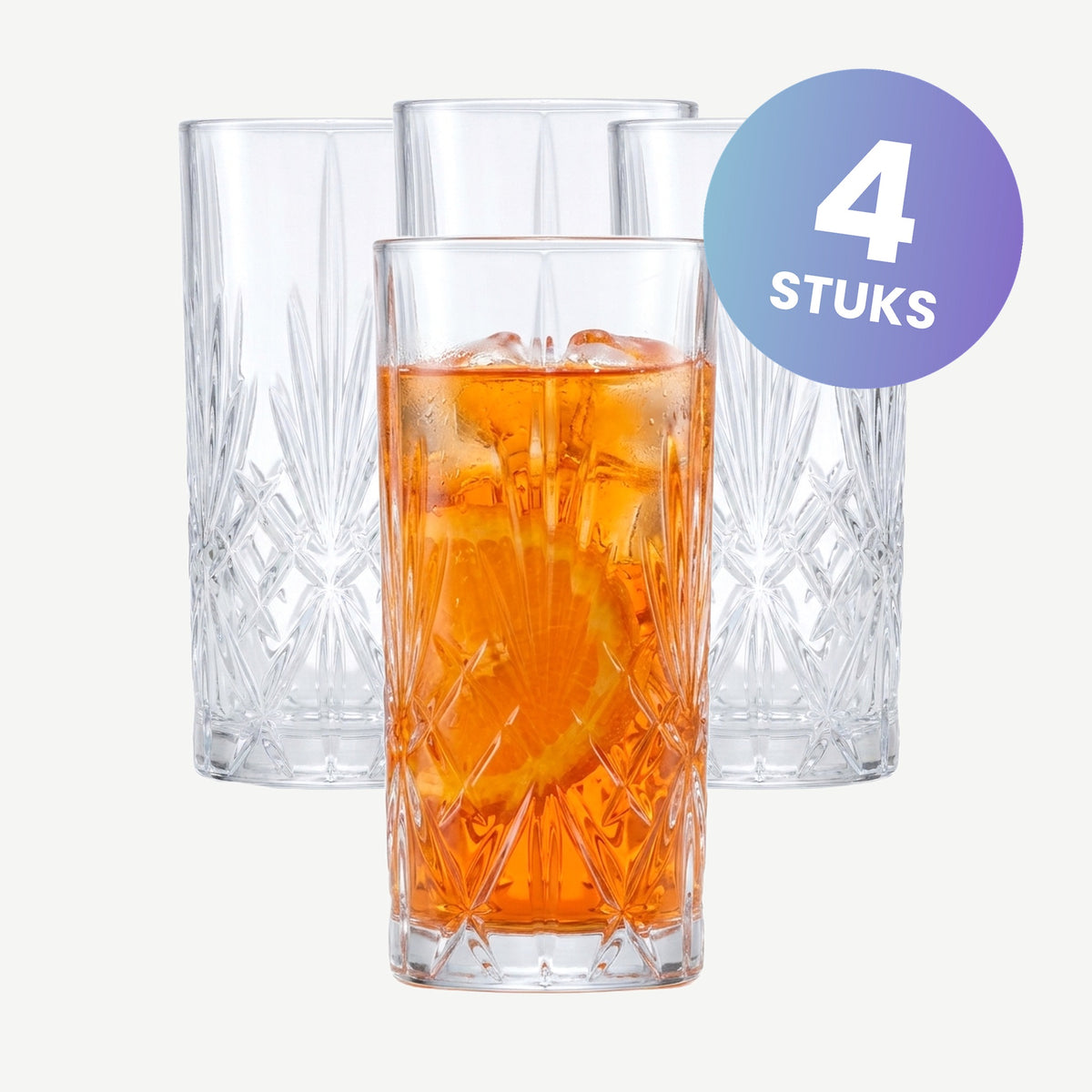 Schott Zwiesel Show Longdrinkglas 36,8 Cl - set van 4 glazen