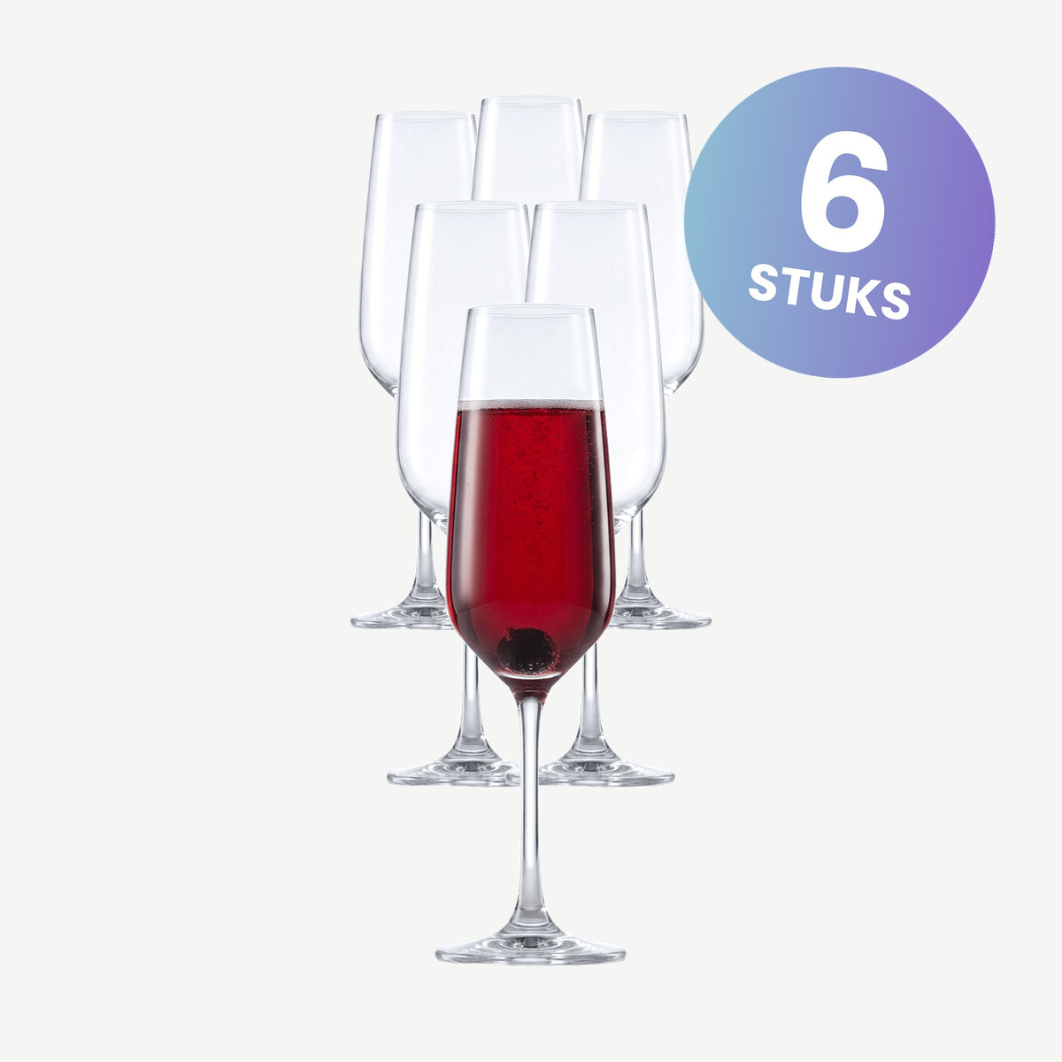Schott Zwiesel Taste Champagneflûte met MP 7 - set van 6 glazen