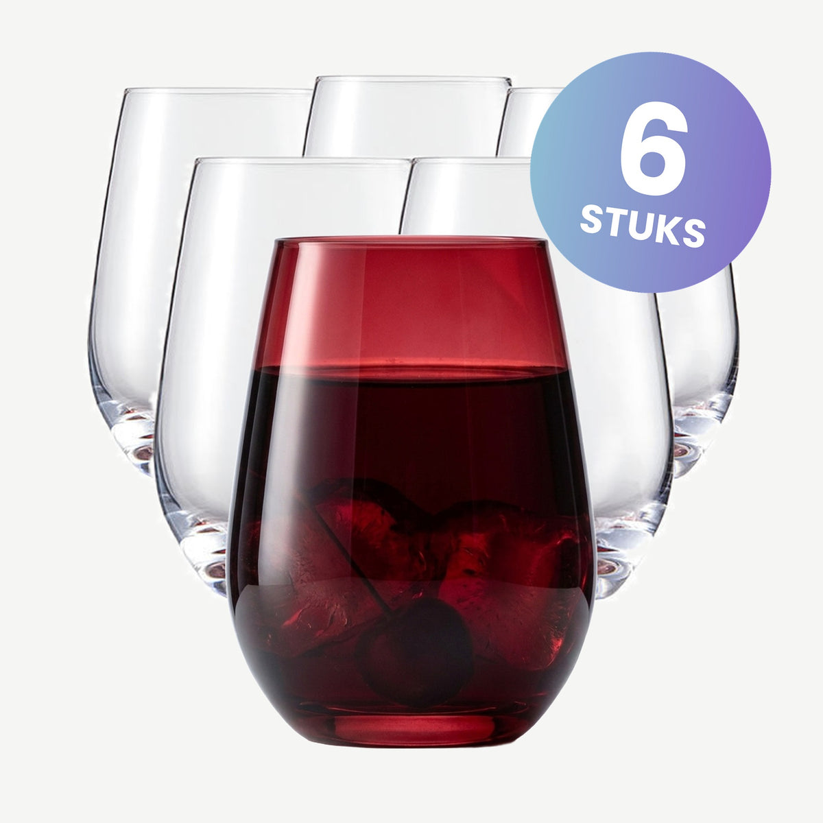 Schott Zwiesel Vina Touch Waterglas 40 Cl Rood - set van 6 glazen