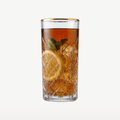 Pasabahce Timeless Longdrinkglas 29,5 Cl mit goldenem Rand - 4 Stück