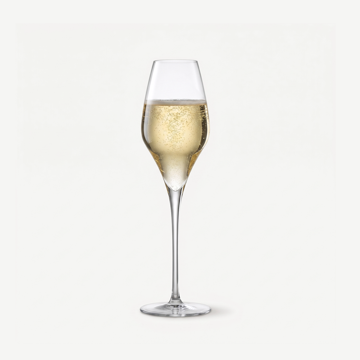 Zwiesel Glas The First Champagneglas 36,6 Cl met Mousseerpunt - 6 Stuks gevuld