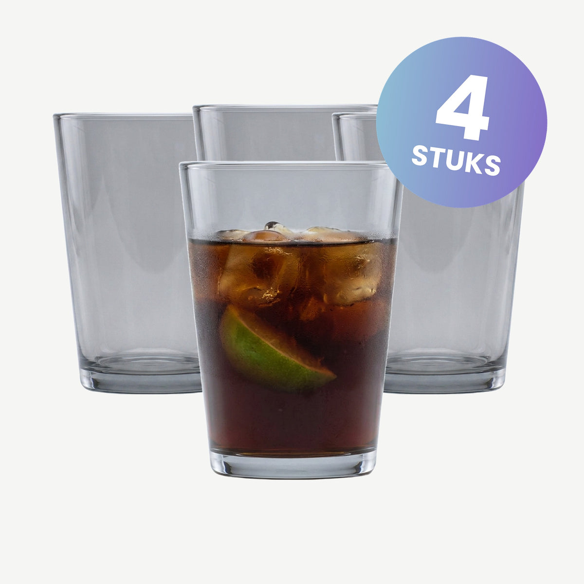 Zwiesel Glas Together Waterglas 54,8 Cl Grafiet - set van 4 glazen