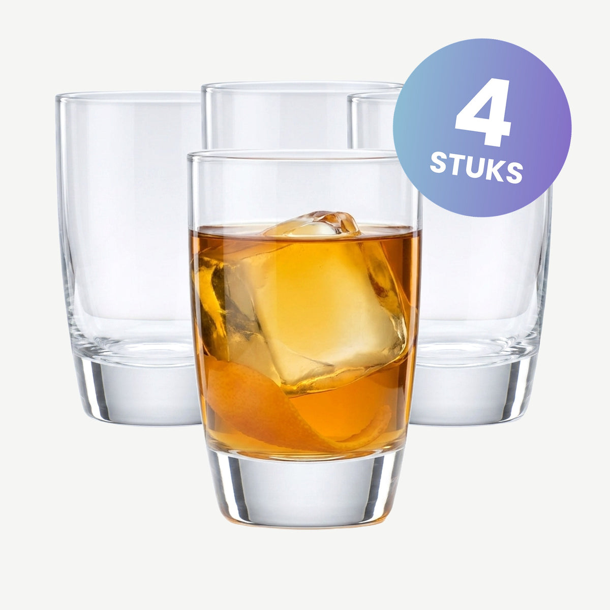 Zwiesel Glas Tone Tumbler Allround Klein 24,5 Cl - set van 4 glazen